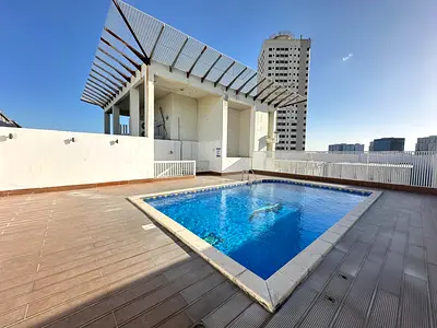 Parking Free GYM//POOL Free 2BHK With 3WashRooms Big Hall Just In 50K 6Cheque