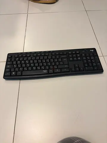 Logitech SilentTouch Bluetooth Keyboard — Full-size, Good Condition