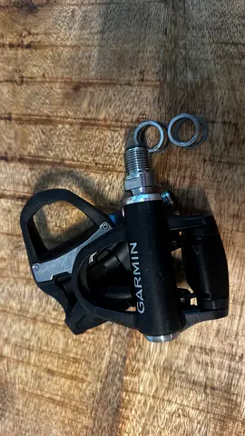 Pair of Garmin Rally RK200 dual sided power meter pedals - excellent condition, freshly serviced.