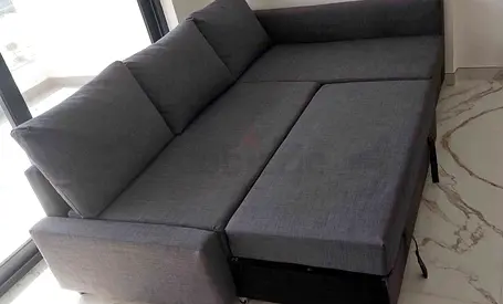 L shape sofa bed with storage Ikea model FRTITHRN