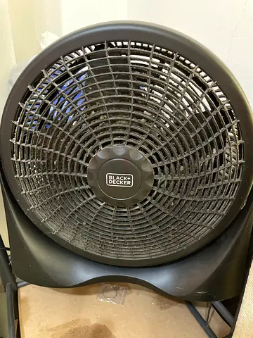 Black & Decker table fan / air circulator - used, working