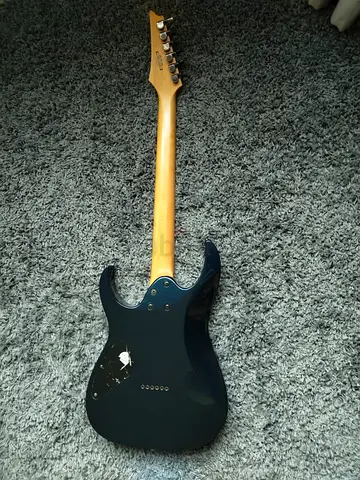 Ibanez RG321MH electric guitar. Solid Mahogany body, thin Wizard II maple neck, 24 frets