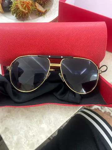 Cartier Santos-Dumont Sunglasses - Authentic, Made in France
