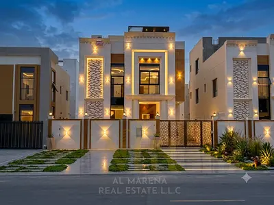 For Sale | Luxury Villa in Al Helio 2 – Ajman | 6 Master Bedrooms | Rooftop | Registration and Ownership Fees Included For Sale | Luxury Villa in Al