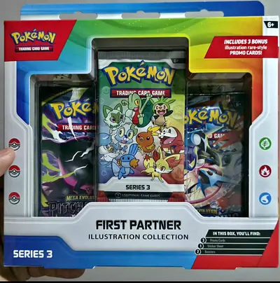 Pokémon TCG First Partner Illustration Collection Series 3 - Sealed