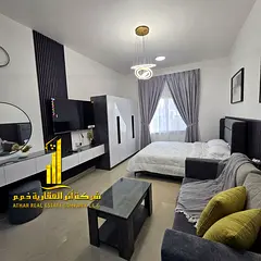 A golden opportunity! Luxurious, fully furnished studio apartment for monthly rent, all bills includ