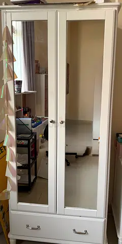 IKEA Tyssedal White wardrobe