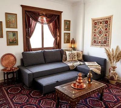 Left & Right Side Fitting
Flexible corner design — the chaise can be arranged on the left or right s