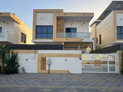 Ultra Luxury Villa for Rent with Private Swimming Pool in Al Yasmeen Ajman | 5 Master Bedrooms | Spacious Majlis & Family Lounge