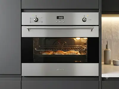 SMEG 90cm Built-In Full Gas Oven