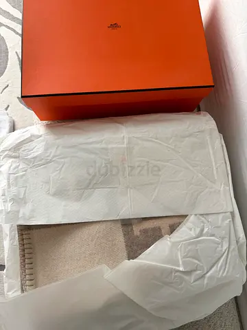 Hermès Avalon Cashmere Wool Blanket with Original Box