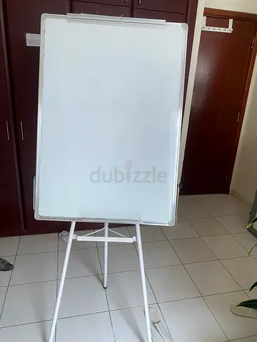 Mobile Whiteboard on Tripod Stand - Good Condition
