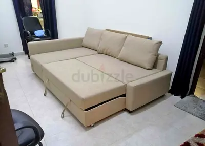 Ikea sofa bed with storage