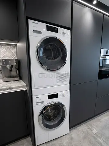 Miele Series 6 Premium 9kg Washer & 8kg Dryer Set with Stacking Kit – German Made