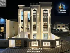 Luxury modern corner villa – two floors and a roof with a private pool and very spacious areas, di