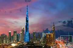 High Floor | Furnished | Burj View