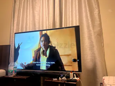 55 inch GEEPAS T.V WITH OLSENMARK SOUND BAR