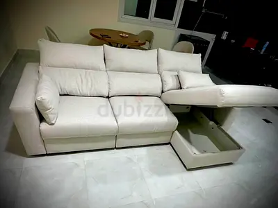 Available IKEA Eskilstuna l shape sofa bed like a new