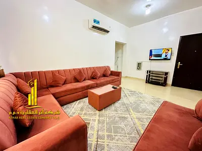 ✨ Luxury apartment for monthly rent, two bedroom and a hall with an open view, fully furnished with elegant furniture and a fully equipped kitchen