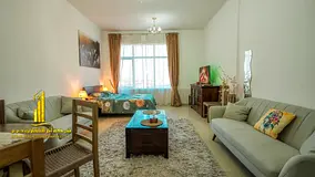 Luxury studio apartment, second occupancy. Spacious, with a separate kitchen and open view.✨ Ajman