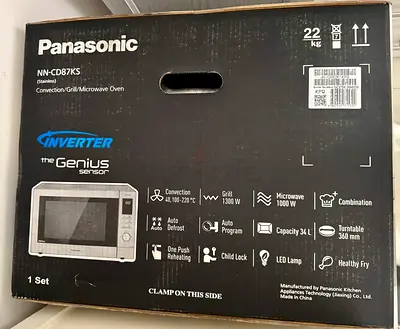 Panasonic NN-CD87KS Convection Grill Microwave Oven (Brand New)