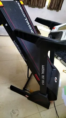 Used Folding Treadmill - Compact Motorized Running Machine (Good Condition)