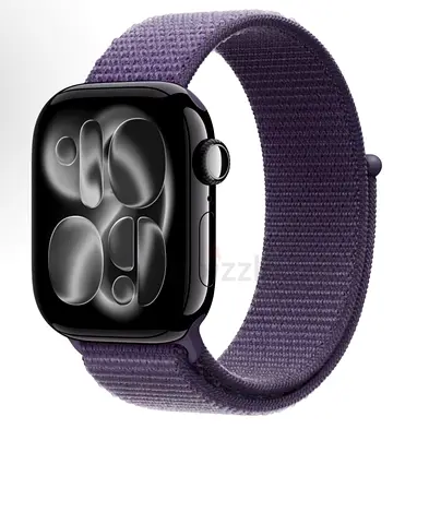 Apple Watch Series 11 42mm jet black Purple Sport Loop) - excellent condition