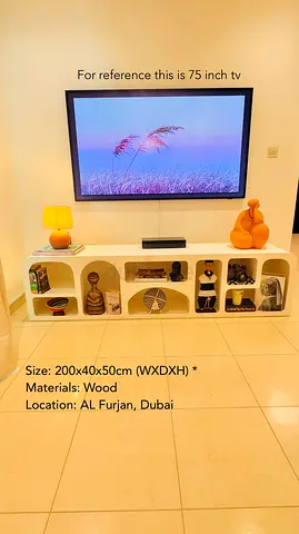 White tv unit at great bargains