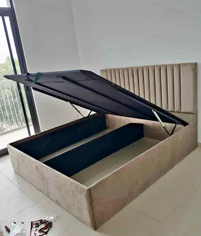 King size storage bed brand New available