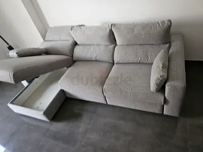IKEA Esklstuna L Shape Sofa Bed Gray