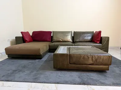 MDF Italia Sliding Sofa – Designer Modular Leather_Suede Sectional | Luxury Italian Contemporary Sof