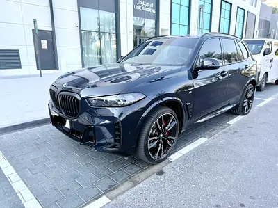 🚗 BMW X5 xDrive40i M Sport 2024 – Blue-Black | Immaculate Condition | GCC Specs | Full Warranty & S