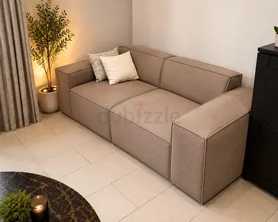 Modern Luxury 2-Seater Sofa – Excellent Condition & Super Comfortable