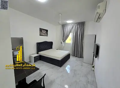 🏡 Luxurious studio for monthly rent in Al Rawda 3 – fully furnished at an unmissable price! And easy access to Dubai and Sharjah ✨ 🔹 An unmissable