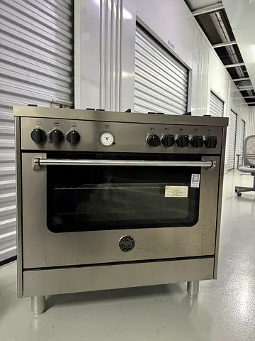 Bertazzoni Gas Cooker MAS905GGVLXC Silver/Black