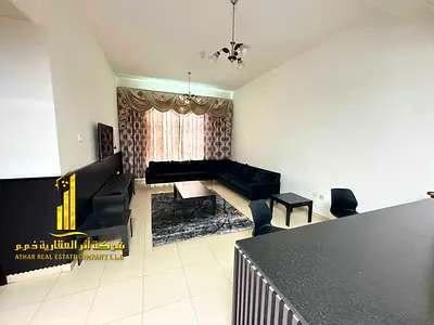 Fully furnished one-bedroom apartment ( 2 bathrooms ) with a hall, with balcony, including all services, with private parking.