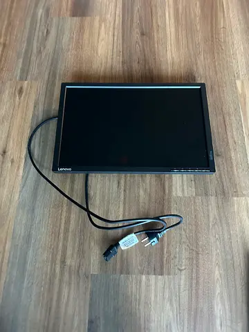 Lenovo LCD Computer Monitor with Power Cable 15 inch