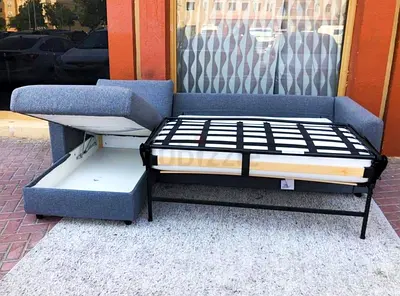 Ikea vimle L shape sofa bed Dark gray