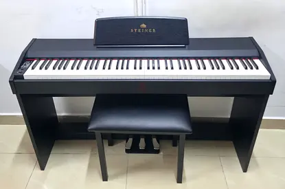 The Steiner DP-400 B (Black) is a popular, full-size 88-key digital piano designed for beginner and