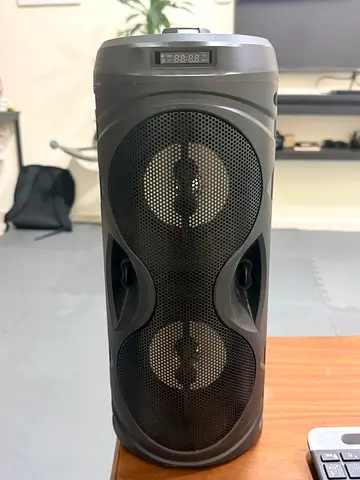 Portable Bluetooth Party Speaker - Dual Drivers, Good Condition