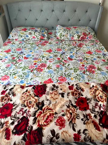 Queen size bed elegant
