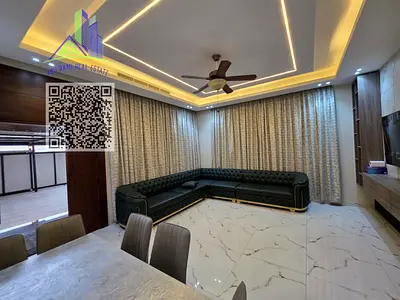 فيلا مفروشهvip-للايجار السنوي -منطقه الباهيه -5 غرفه ومجلس وصاله *شارع الشيخ محمد بن زايد مباشره -متوفر 4 باركن داخل الفيلا