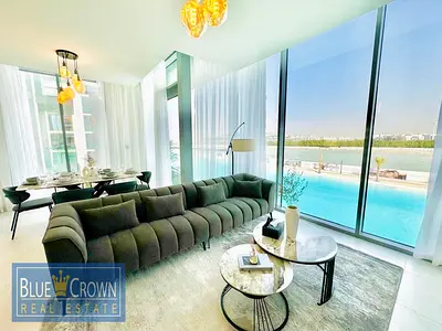 2BR + Maid | Luxury Furnished | Full Lagoon View | Premium Unit