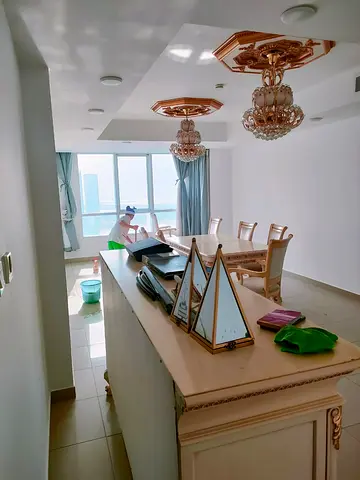🏡 For Rent: Spacious 2-Bedroom Apartment with Living Room and Stunning Al Mamzar Corniche View A great opportunity to rent a spacious and comfortabl
