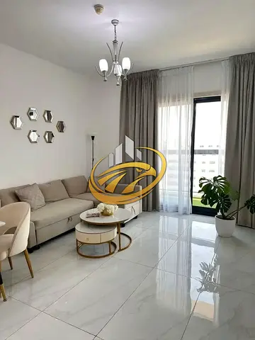 شقة مفروشة بغرفة نوم واحدة | برج BNH 3 | إطلالات على الشرفة والمجتمع