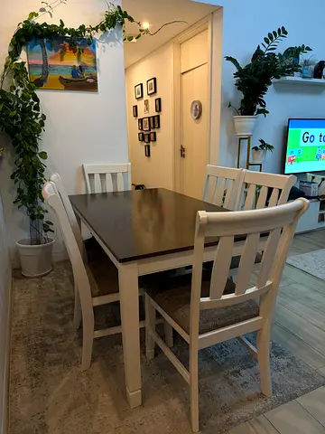 Home centre 6 seats dinning table