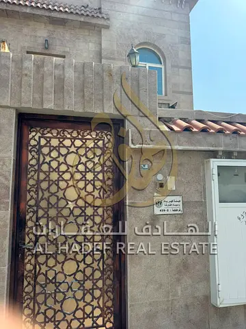 Spacious 6 Bedroom Villa for Rent in Al Azra Sharjah with Private Pool Large Yard Separate Majlis Maid Room Deluxe Finishing Private Garage AED 130000