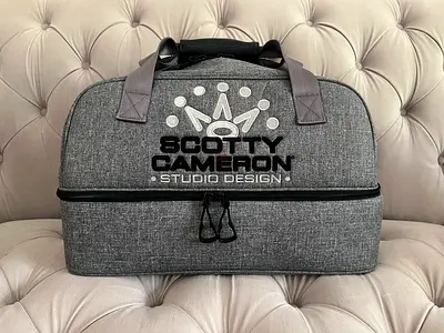 Scotty Cameron Ambassador Members Only Gray Holdall Bag NEW Sealed