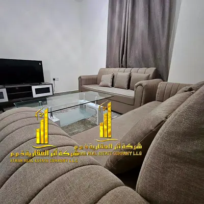 ✨ أفخم شقة غرفة وصالة للإيجار الشهري في كورنيش عجمان - ✨ استمتع بأرقى أسلوب حياة! شقة غرفة وصالة مفروشة بالكامل بفرش جديد ومميز، جاهزة للسكن الفوري، ف