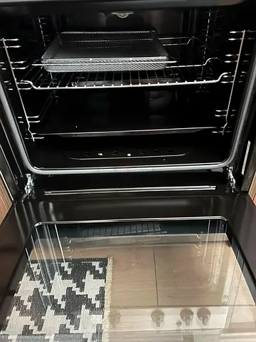 Built-in Electric Oven - Good Condition, Includes Racks and Trays